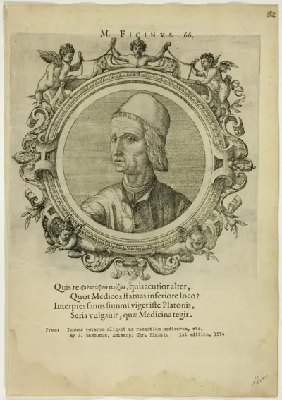 Portrait of M. Ficinus