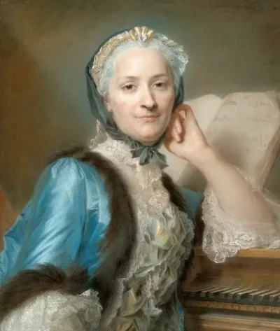 Portrait of Madame Anne-Jeanne Cassanéa de Mondonville, née Boucon (1708-1780)