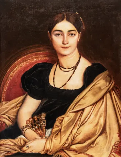 Portrait of Madame Duvauçey