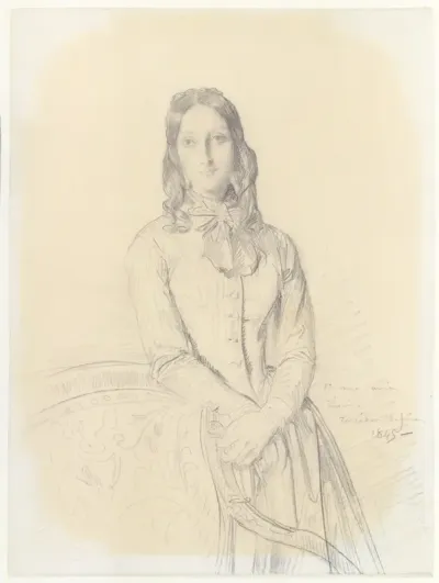 Portrait of Madame Gabrielle Marcotte de Quivières