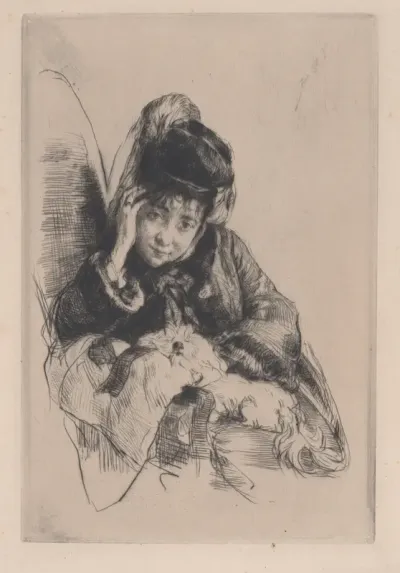 Portrait of Madame Hector de Callias (Nina de Villart)
