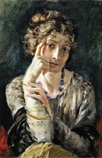 Portrait of Madame Henriette Fortuny