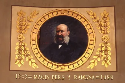 Portrait of Magin Pers Y Ramona