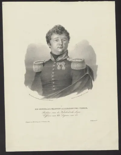 Portrait of Major-General A. Baron des Tombe