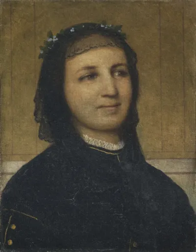Portrait of Margaretha Antoinette Mähly Schermar