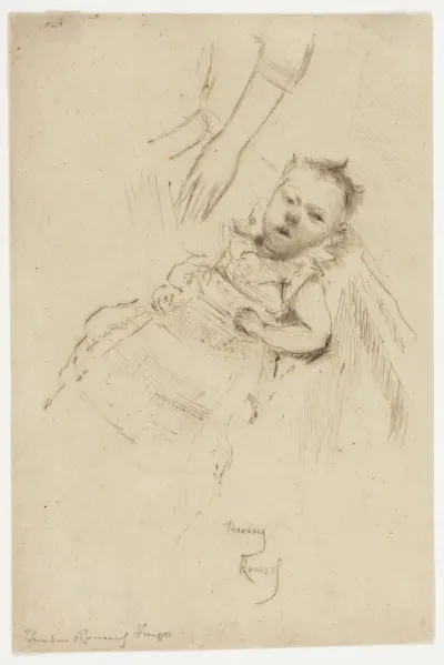 Portrait of Margery Chambers, Aged Ten Weeks