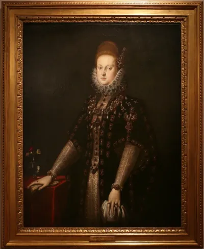 Portrait of Margherita Gonzaga by Jacopo Ligozzi
