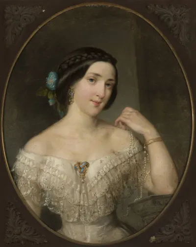 Portrait of Maria Ludwika Blumenfeld née Kobyłecka