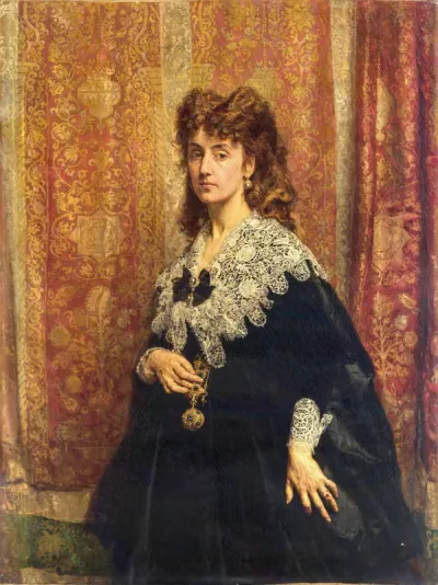 Portrait of Maria Pusłowska (1845-1926)