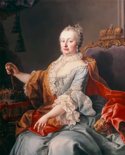 Portrait of Maria Theresa as Queen of Hungary