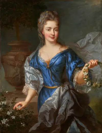 Portrait of Marie Anne de Bourbon, Princess of Conti
