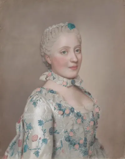 Portrait of Marie-Josèphe of Saxony, Dauphine of France (1731–1767)