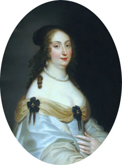 Portrait of Marie Louise Gonzaga