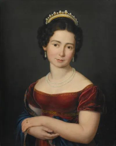 Portrait of Marie Luise Victoire Prinzessin von Sachsen-Coburg-Saalfeld
