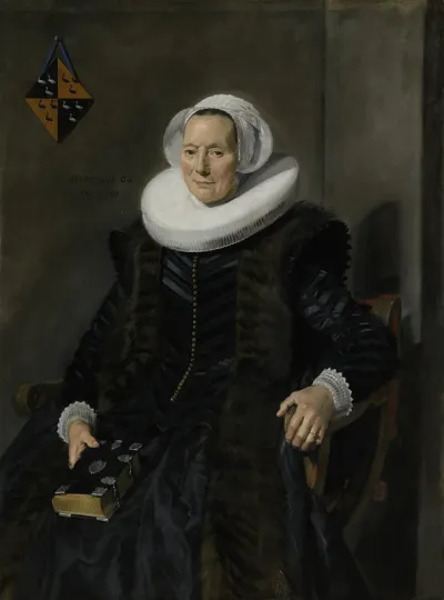 Portrait of Maritge Claesdr Vooght (....-1644)