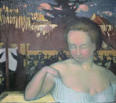Portrait of Marthe Denis, the Artist's Wife