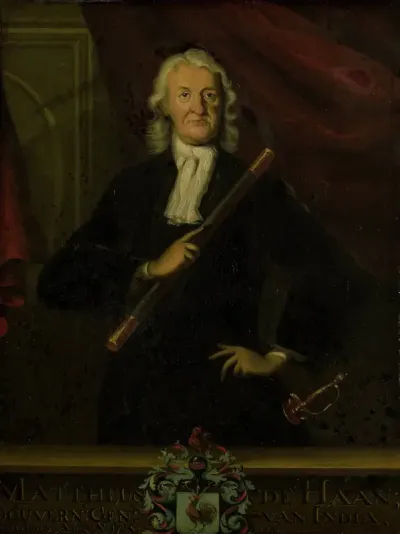 Portrait of Mattheus de Haan, Governor-General of the Dutch East Indies