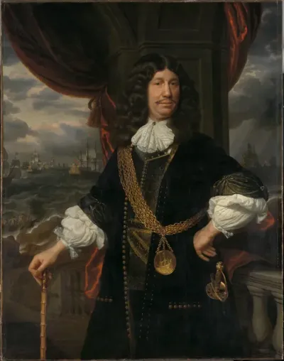 Portrait of Mattheus van den Broucke (1620-1685). Councillor of the Indies