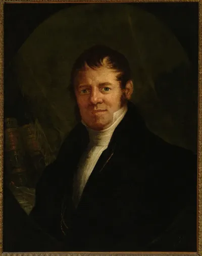 Portrait of Mikołaj Tyrchowski, professor at St. Anne's Secondary School