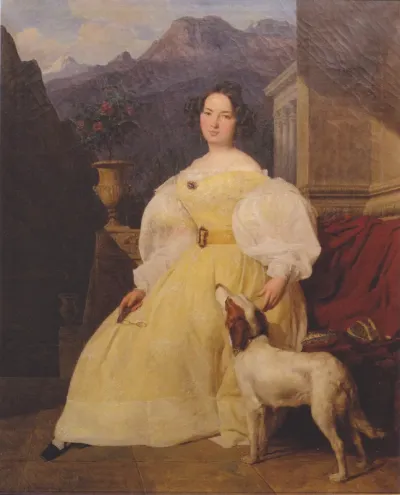 Portrait of Mme Hanska (Eva Hanska)