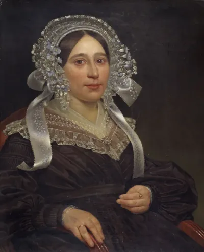 Portrait of Mrs Dart, born Henriette Isabelle Sophie De Brauwer