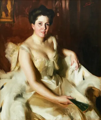 Portrait of Mrs de Ver Warner