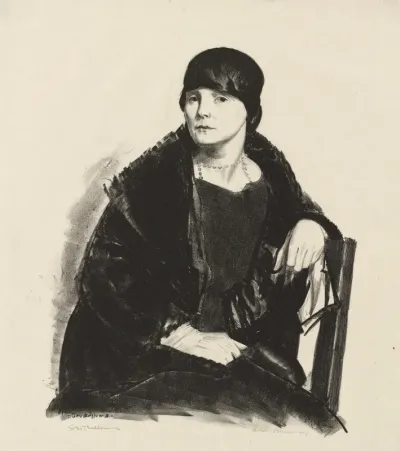 Portrait of Mrs. R.