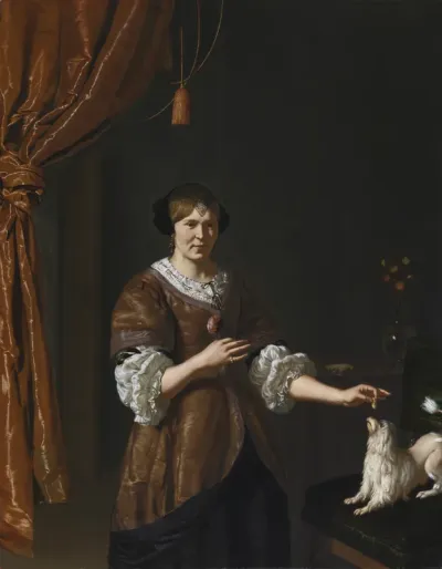 Portrait of Mrs. van Acker (?)
