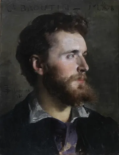 Portrait of musician Clément Broutin
