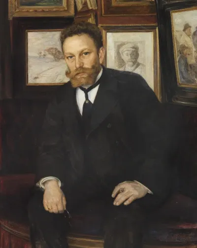 Portrait of Niels Hassing.