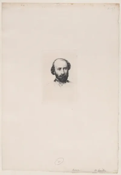 Portrait of Octave Feuillet