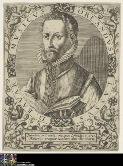 Portrait of Orlande de Lassus