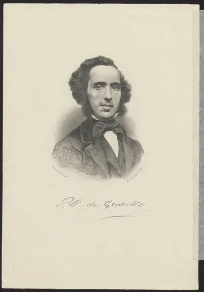 Portrait of P.A. de Genestet