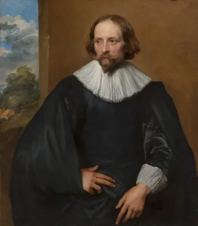 Portrait of painter Quintijn Symons