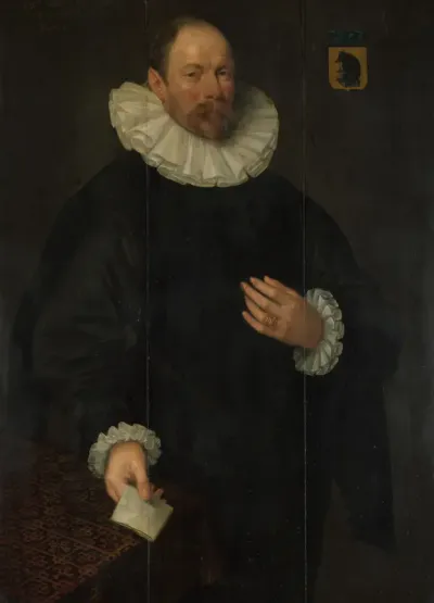 Portrait of Paulus Cornelisz van Beresteyn (1548-1625), Burgomaster of Delft