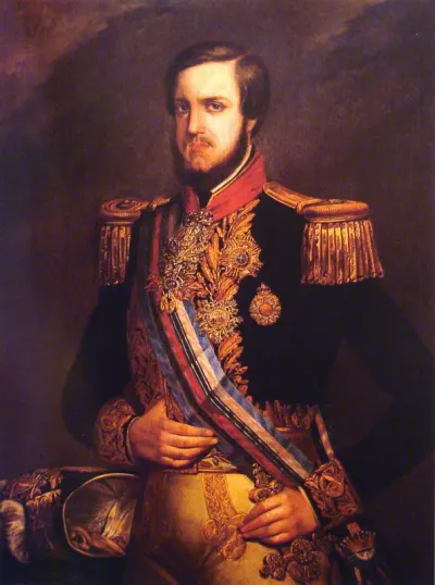 Portrait of Pedro II of Brazil