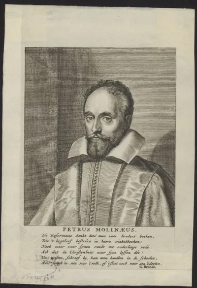 Portrait of Petrus Molinaeus (Pierre du Moulin)
