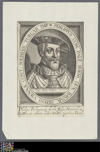 Portrait of Philip, Duke of Palatinate-Neuburg