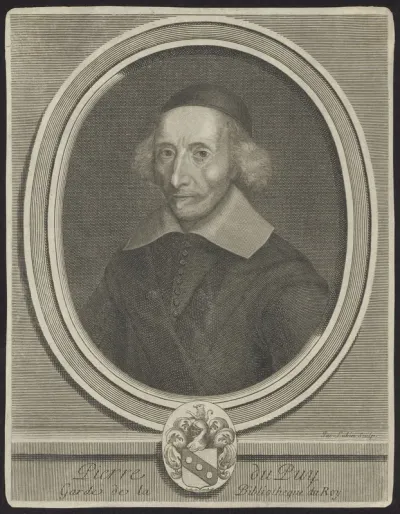 Portrait of Pierre du Puy, Royal librarian