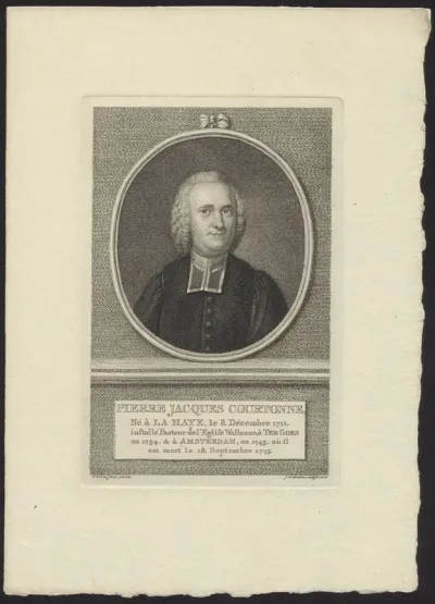 Portrait of Pierre Jacques Courtonne