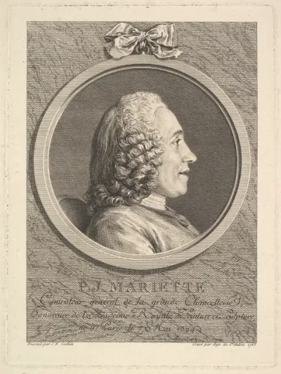 Portrait of Pierre-Jean Mariette