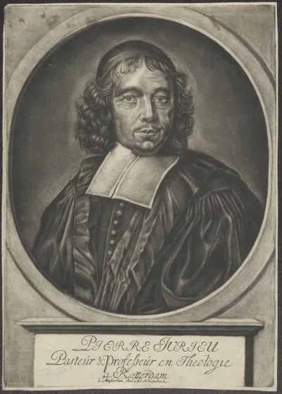 Portrait of Pierre Jurjeu pastor and theologian in Rotterdam