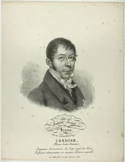 Portrait of Pierre-Louis-Antoine Cordier