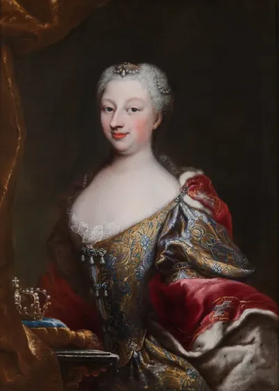 Portrait of Polyxena of Hesse-Rotenburg (1706-1735), Queen of Sardinia