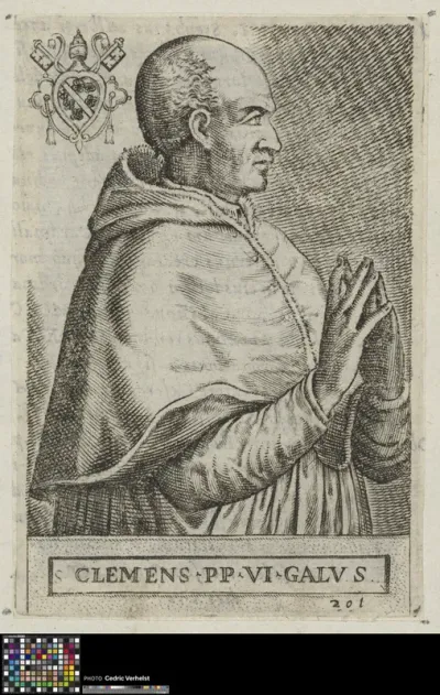 Portrait of Pope Clement VI