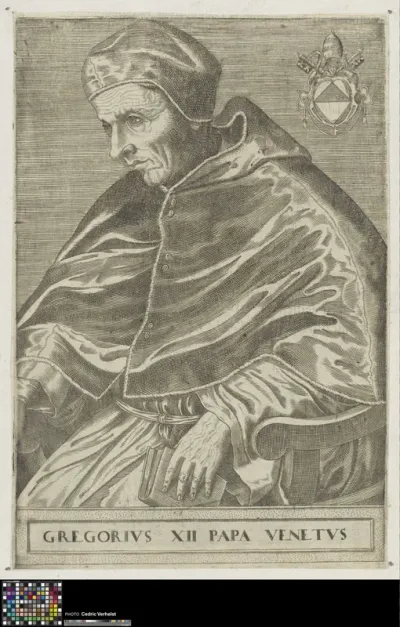 Portrait of pope Gregory XII