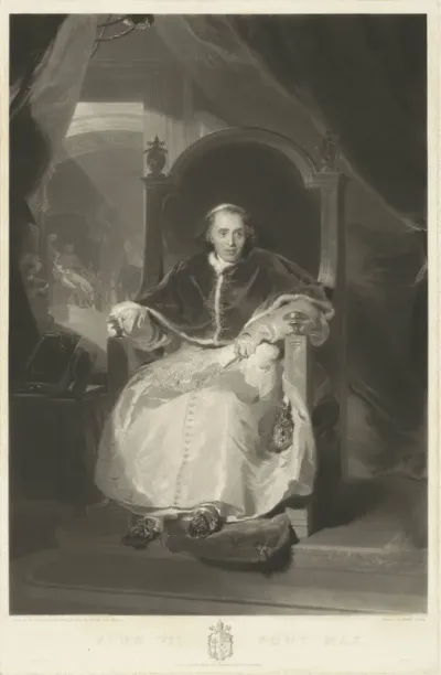 Portrait of Pope Pius VII