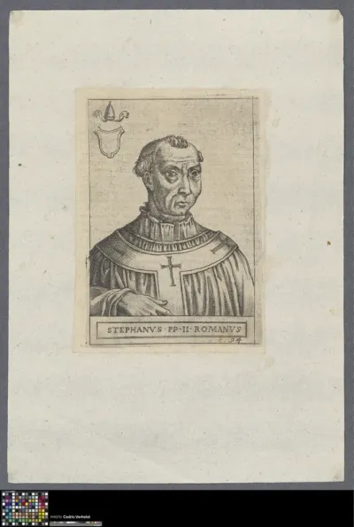 Portrait of Pope Stephen II