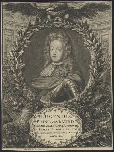 Portrait of Prince Eugenius of Savoye