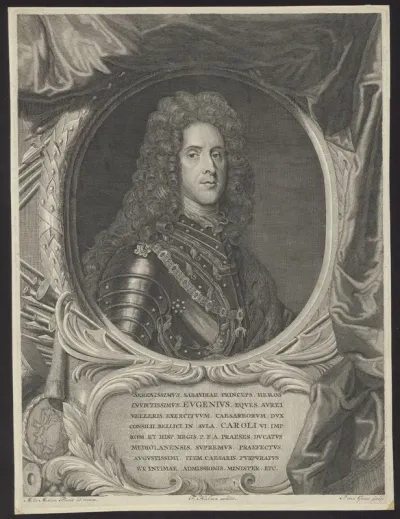 Portrait of Prince Eugenius of Savoye